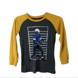 Carter Boy Two Tone Boy Long Sleeves Shirt Size 8